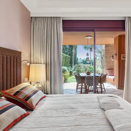 Apartment With A Garden Near The Sea In Gran Bahia De Marbella