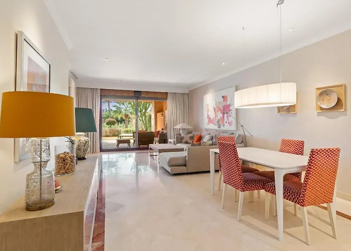 Apartament With A Garden Near The Sea In Gran Bahia De Marbella